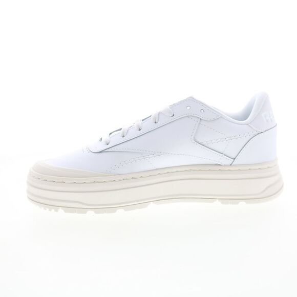 Reebok Womens Club C Double Geo White Shoes (NWT) - Picture 5 of 7